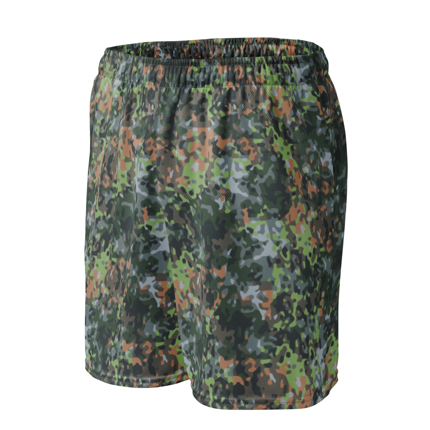 Dutch Fractal Green CAMO Unisex mesh shorts - Mesh Shorts