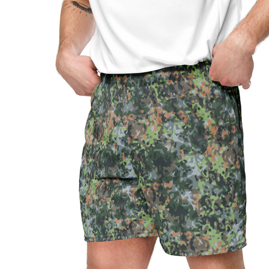 Dutch Fractal Green CAMO Unisex mesh shorts - Mesh Shorts