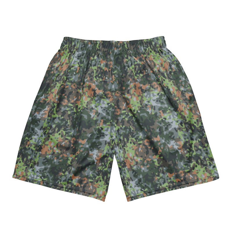 Fractal Dutch Woodland CAMO Unisex Mesh Shorts