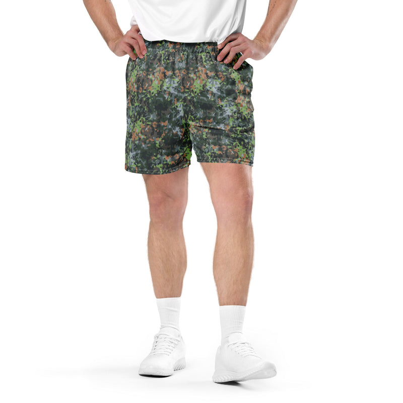 Fractal Dutch Woodland CAMO Unisex Mesh Shorts