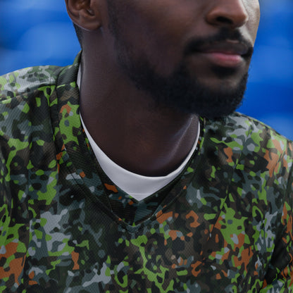 Dutch Fractal Green CAMO unisex sports jersey - Sports Jerseys