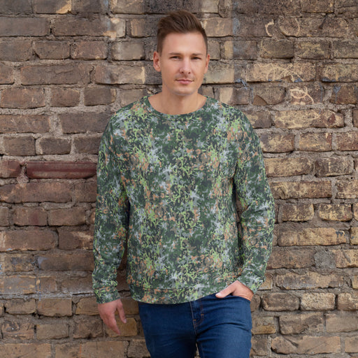 Fractal Dutch Woodland CAMO Unisex Sweatshirt - XS