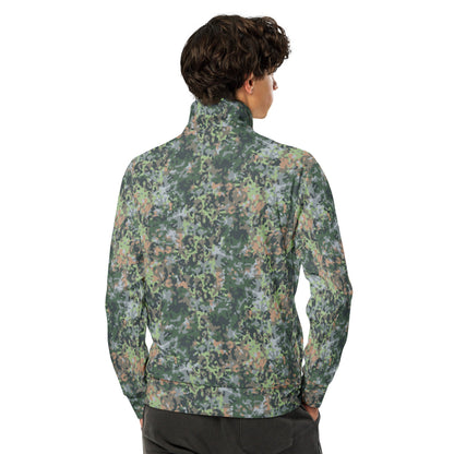 Dutch Fractal Green CAMO Unisex track jacket - Track Jackets