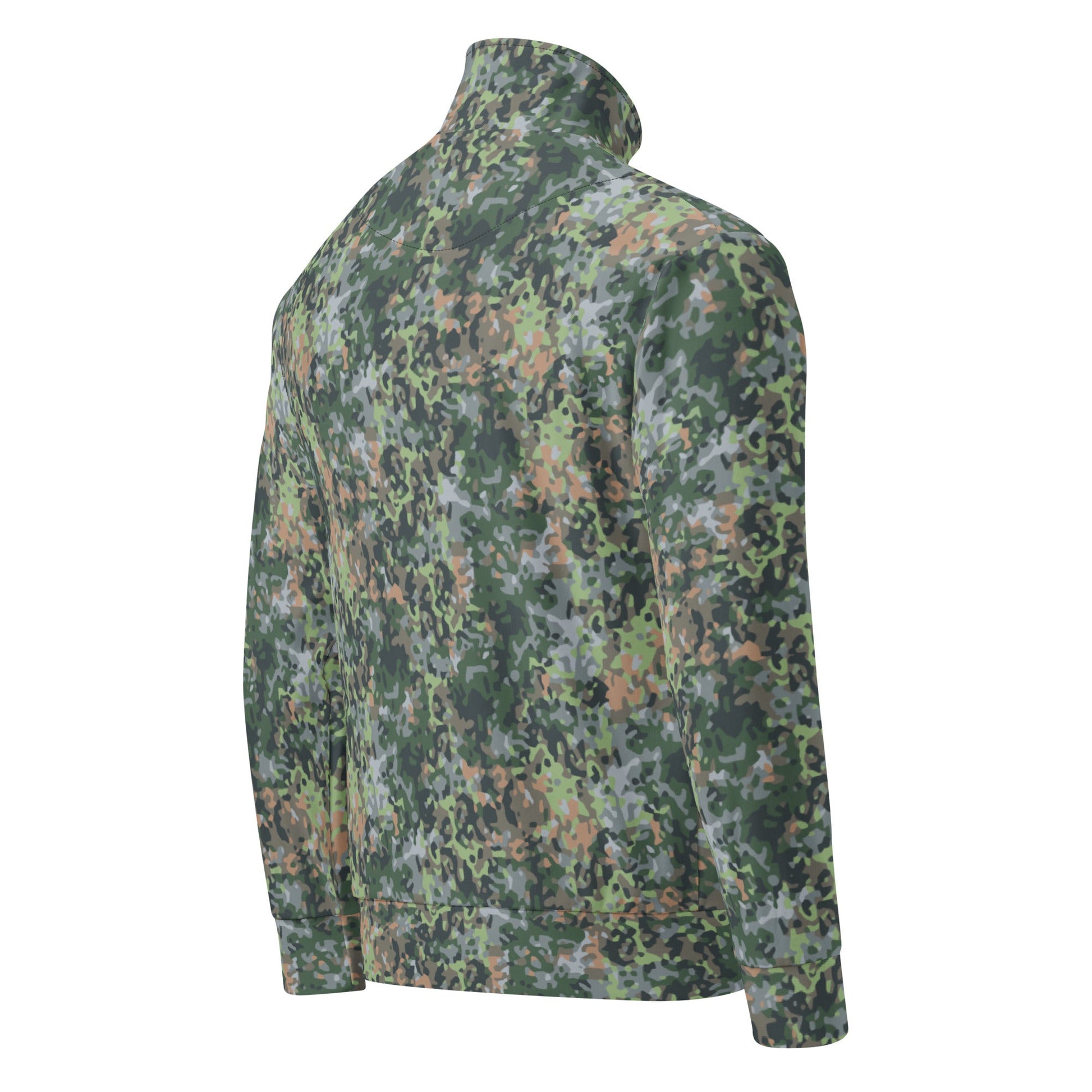 Dutch Fractal Green CAMO Unisex track jacket - Track Jackets