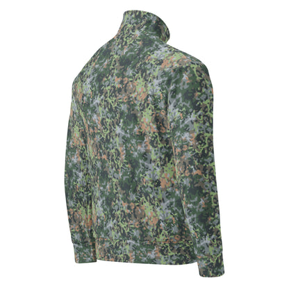 Dutch Fractal Green CAMO Unisex track jacket - Track Jackets