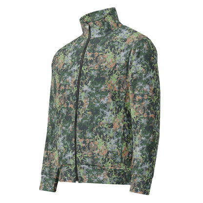 Dutch Fractal Green CAMO Unisex track jacket - Track Jackets