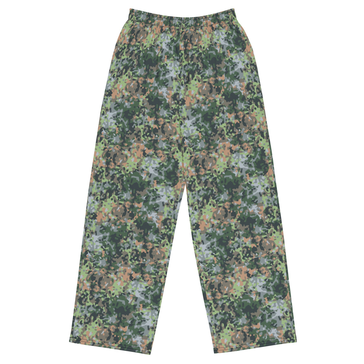 CAMO HQ - Dutch Fractal Green CAMO unisex wide-leg pants