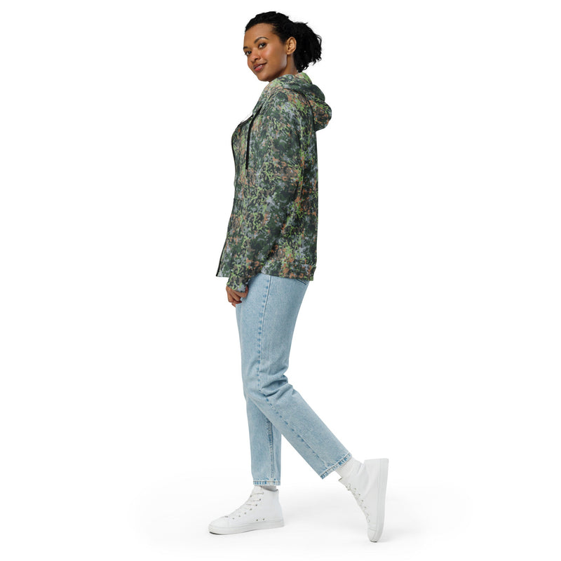 Fractal Dutch Woodland CAMO Unisex Zip Hoodie