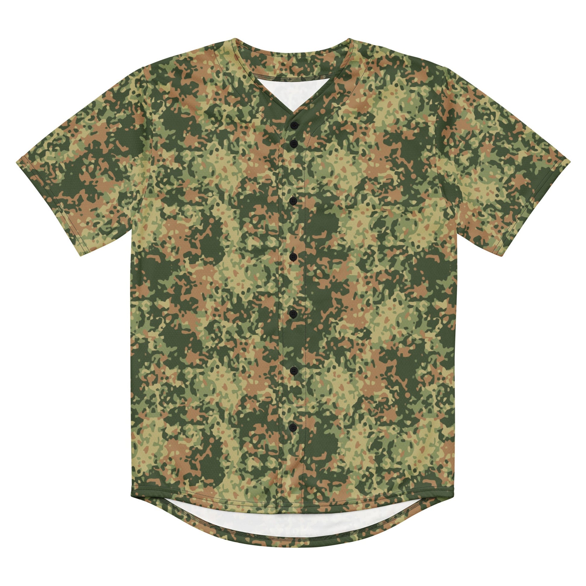 Dutch Fractal Multitone CAMO baseball jersey - Baseball Jerseys