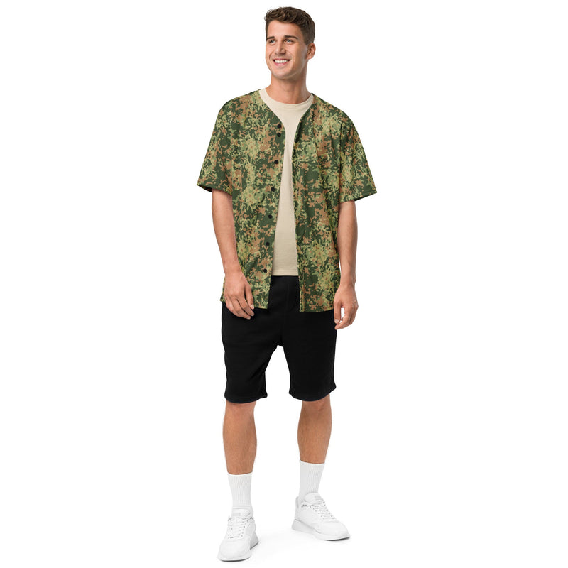 Fractal Dutch Multi-Terrain CAMO Unisex Baseball Jersey