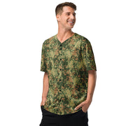 Fractal Dutch Multi-Terrain CAMO Unisex Baseball Jersey