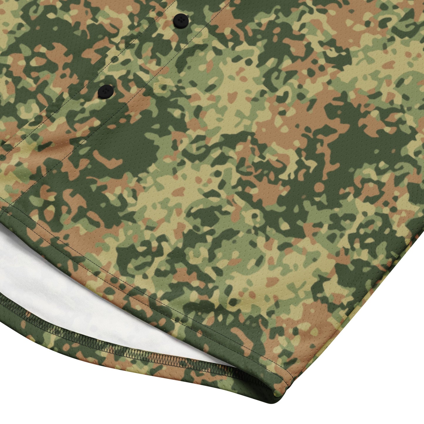Dutch Fractal Multitone CAMO baseball jersey - Baseball Jerseys