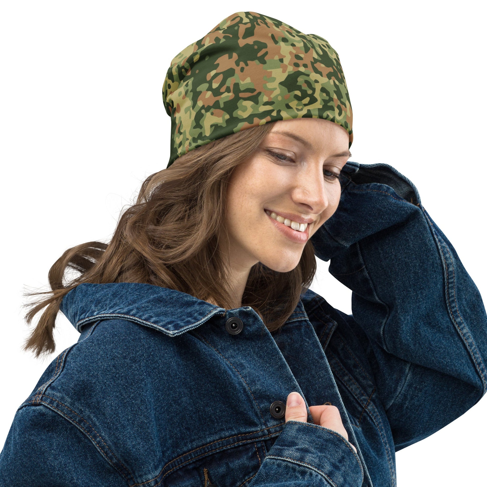 Dutch Fractal Multitone CAMO Beanie - Beanies