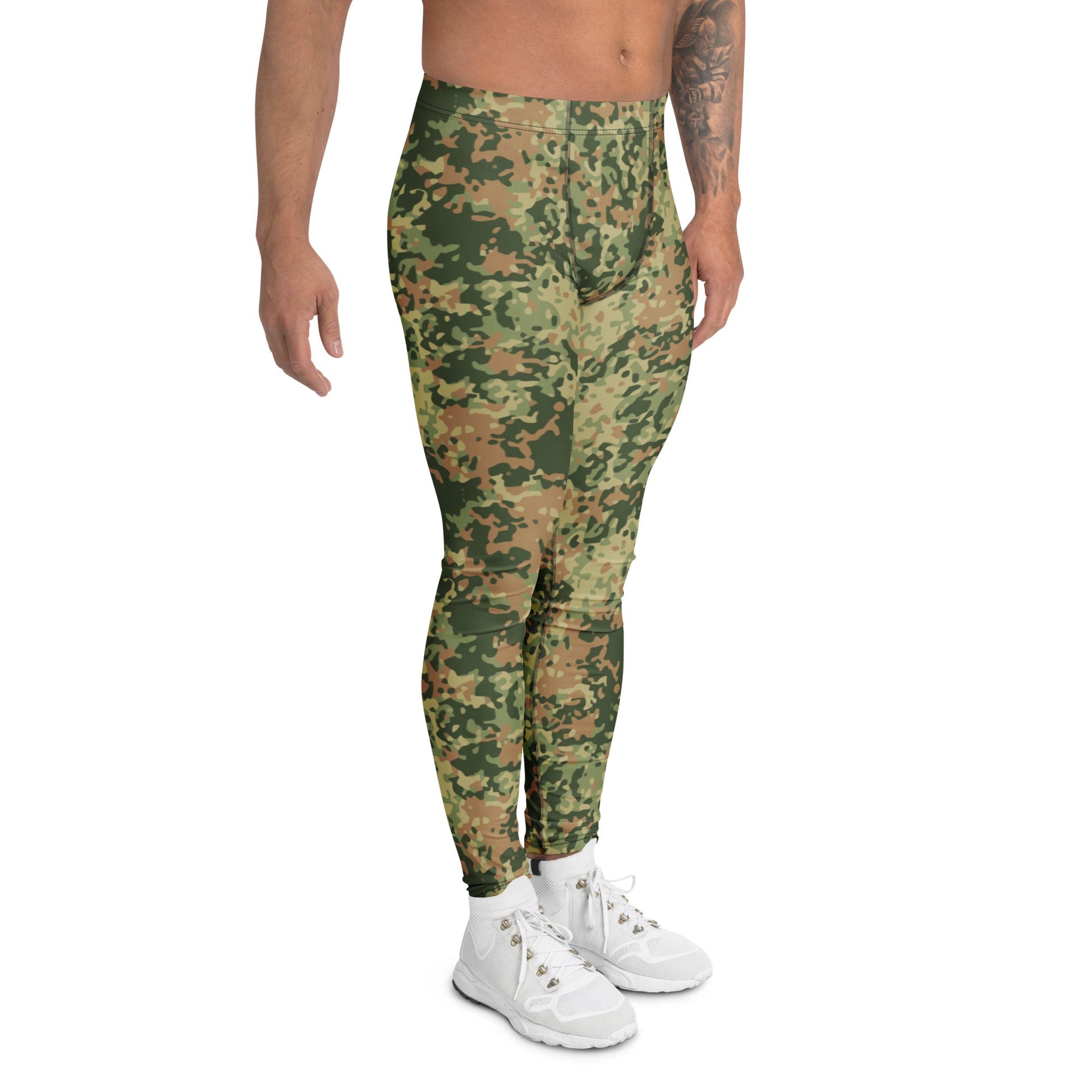 Dutch Fractal Multitone CAMO Mens Leggings