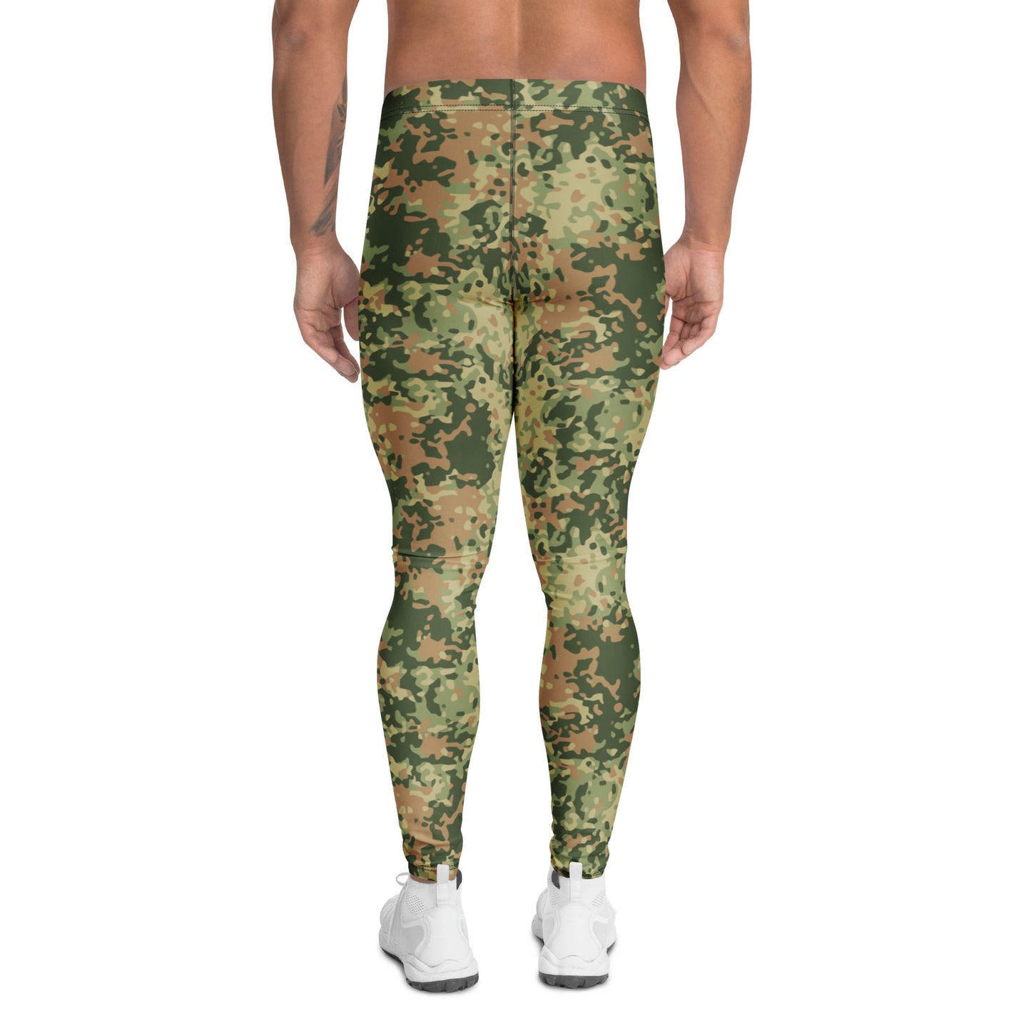 Dutch Fractal Multitone CAMO Mens Leggings