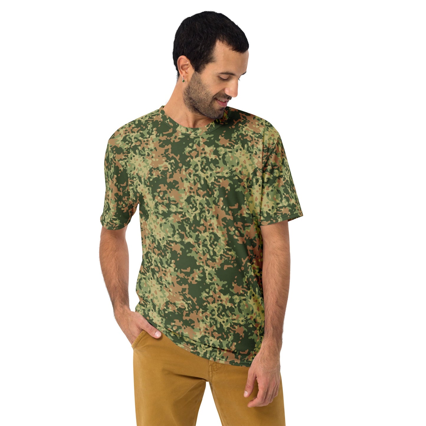 Dutch Fractal Multitone CAMO Mens t-shirt - T-Shirts