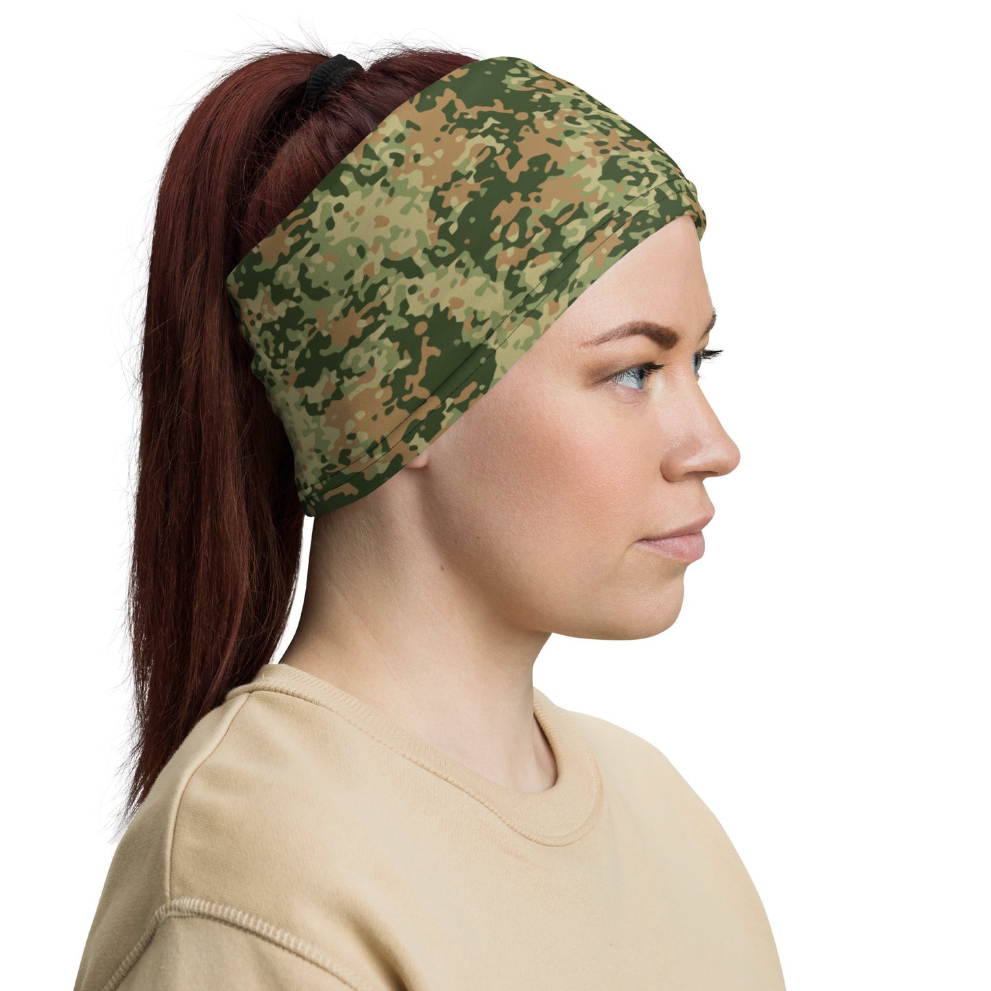 Dutch Fractal Multitone CAMO Neck Gaiter Gaiters
