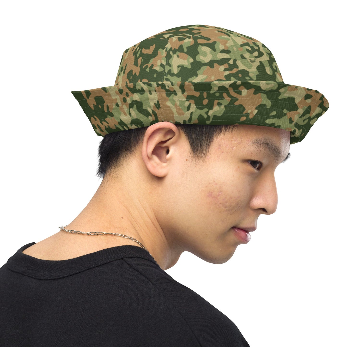 Dutch Fractal Multitone CAMO Reversible bucket hat - Bucket Hats