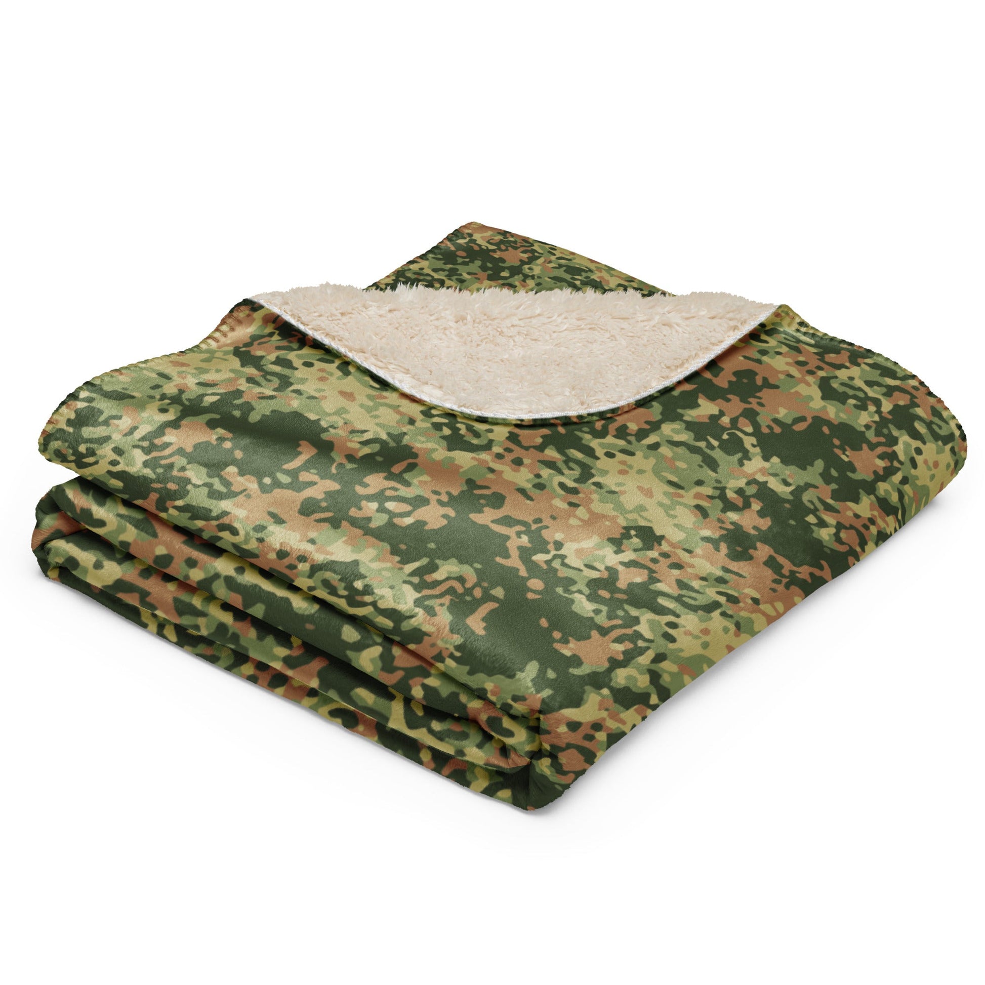 Dutch Fractal Multitone CAMO Sherpa blanket - Blankets