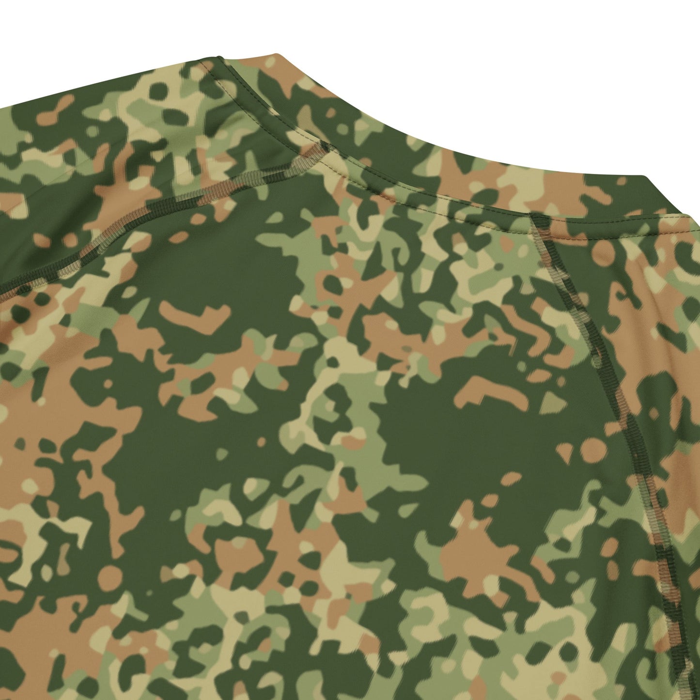 Dutch Fractal Multitone CAMO short-sleeve mens rash guard