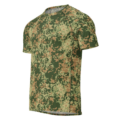 Dutch Fractal Multitone CAMO short-sleeve mens rash guard