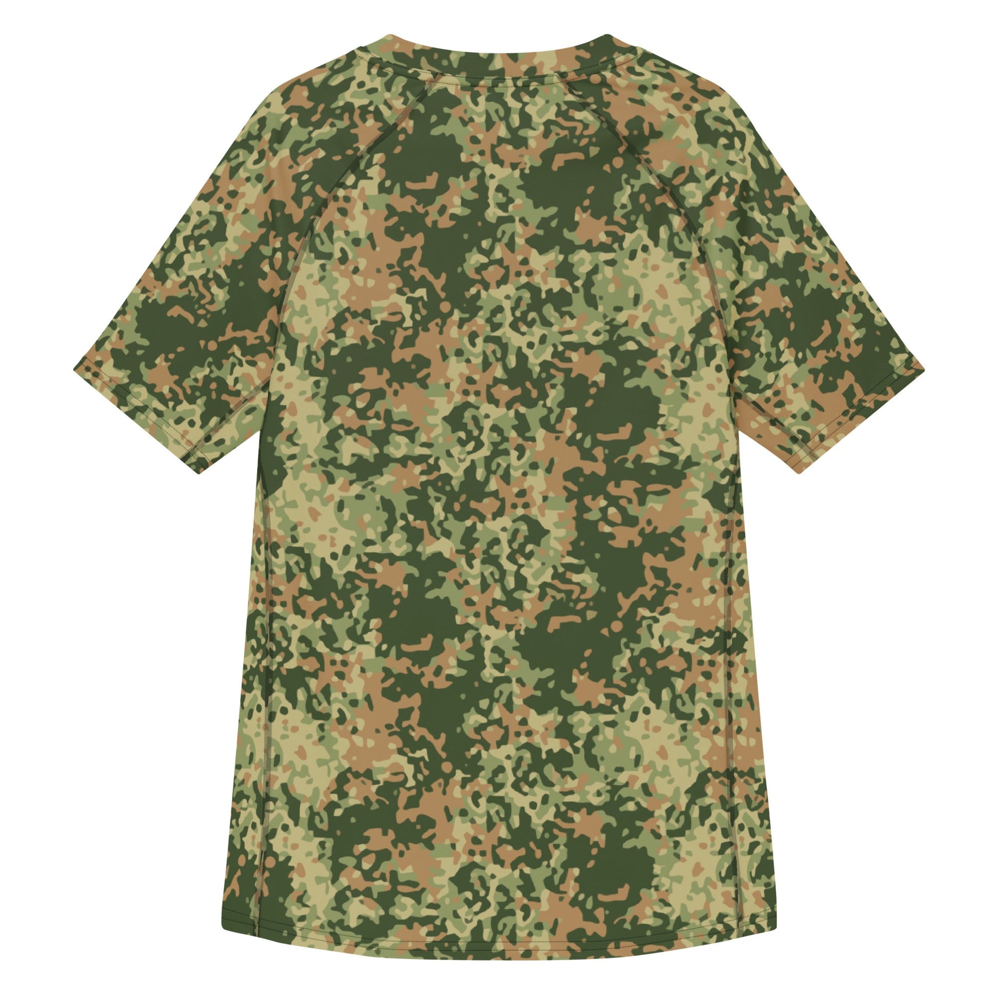 Dutch Fractal Multitone CAMO short-sleeve mens rash guard