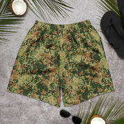 Fractal Dutch Multi-Terrain CAMO Unisex Athletic Long Shorts