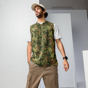 Fractal Dutch Multi-Terrain CAMO Unisex Basketball Jersey - 2XS