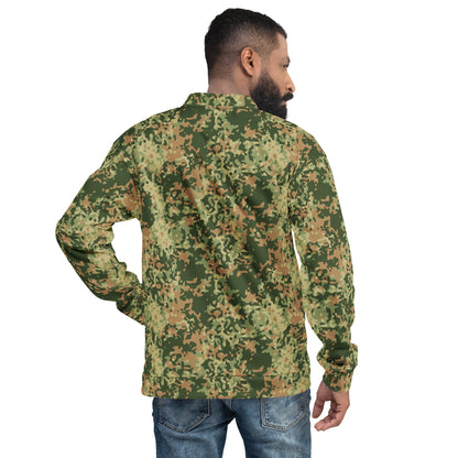 Dutch Fractal Multitone CAMO Unisex Bomber Jacket - Jackets