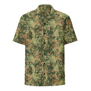 Fractal Dutch Multi-Terrain CAMO Unisex Short-Sleeve Button Shirt - Button-Up