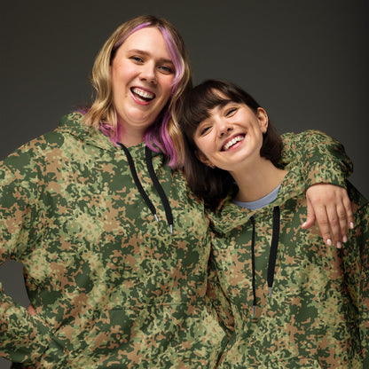 Dutch Fractal Multitone CAMO Unisex Hoodie - Hoodies