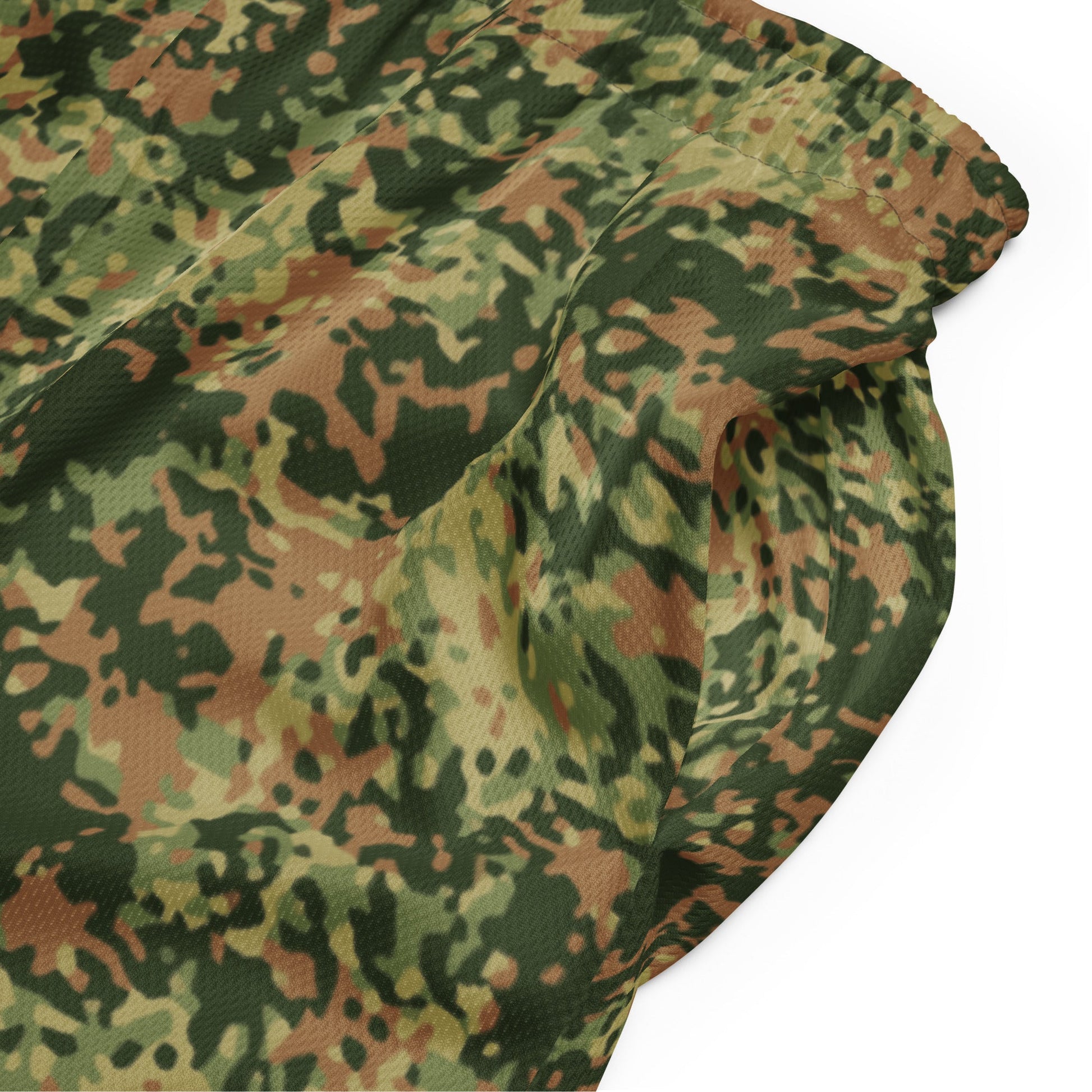 Dutch Fractal Multitone CAMO Unisex Mesh Shorts