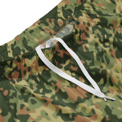 Dutch Fractal Multitone CAMO Unisex Mesh Shorts