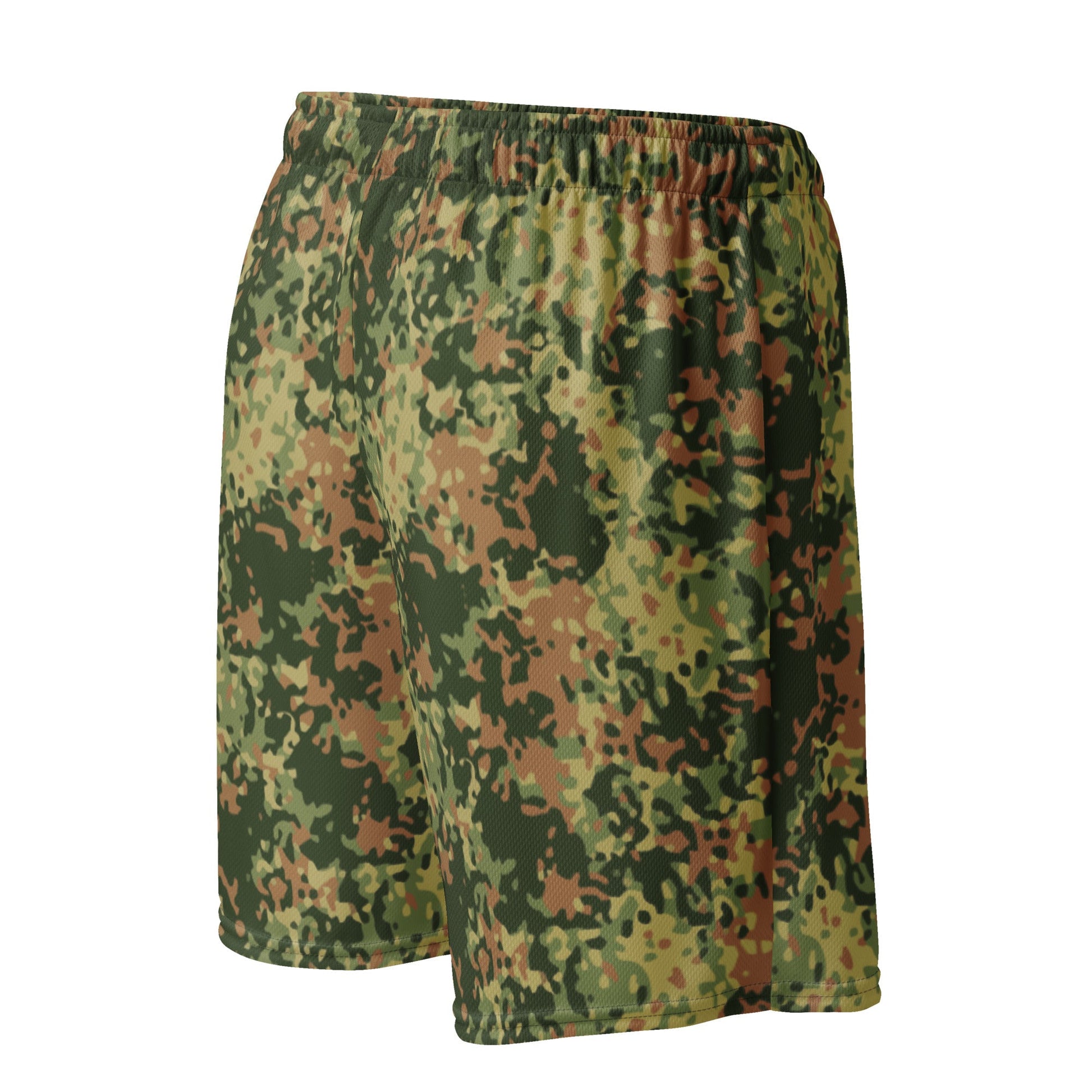 Dutch Fractal Multitone CAMO Unisex Mesh Shorts