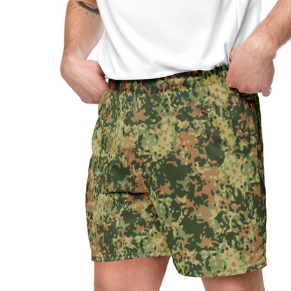 Dutch Fractal Multitone CAMO Unisex Mesh Shorts