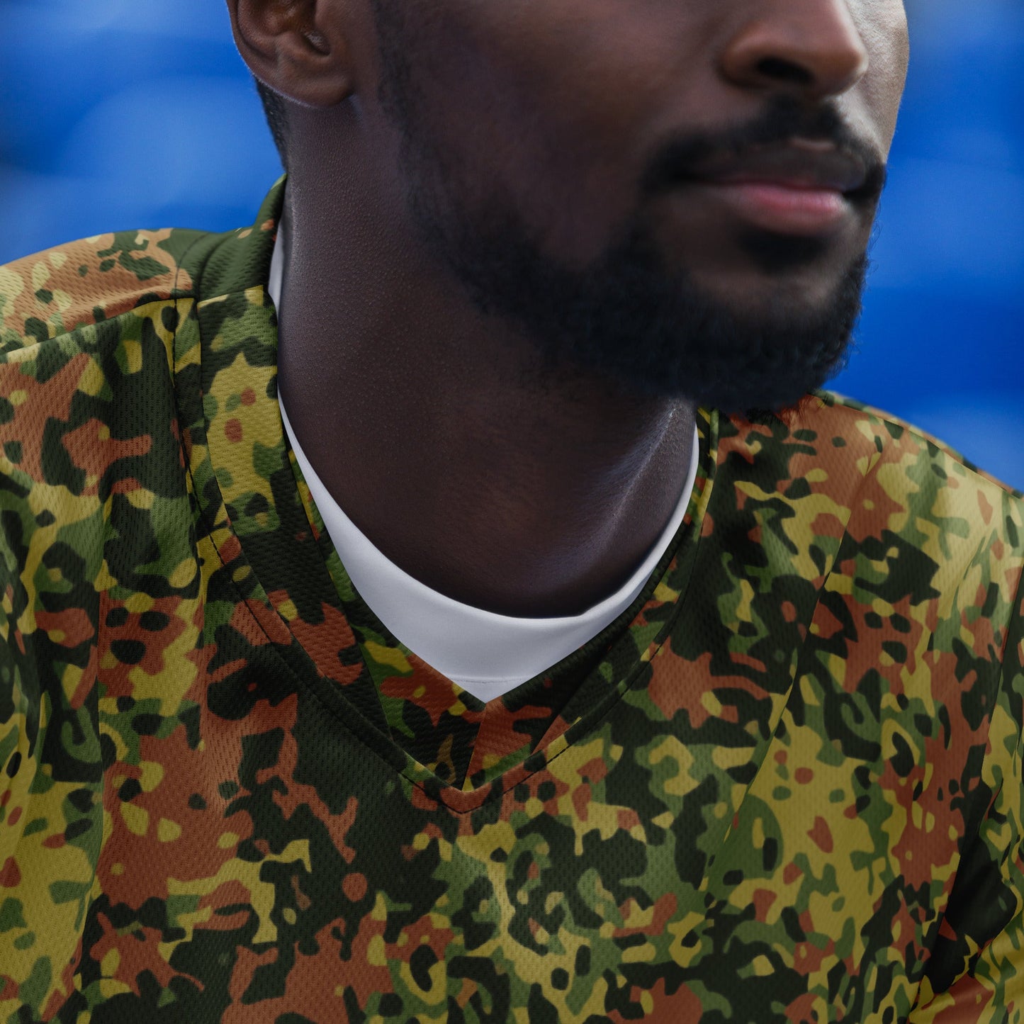 Dutch Fractal Multitone CAMO unisex sports jersey - Sports Jerseys