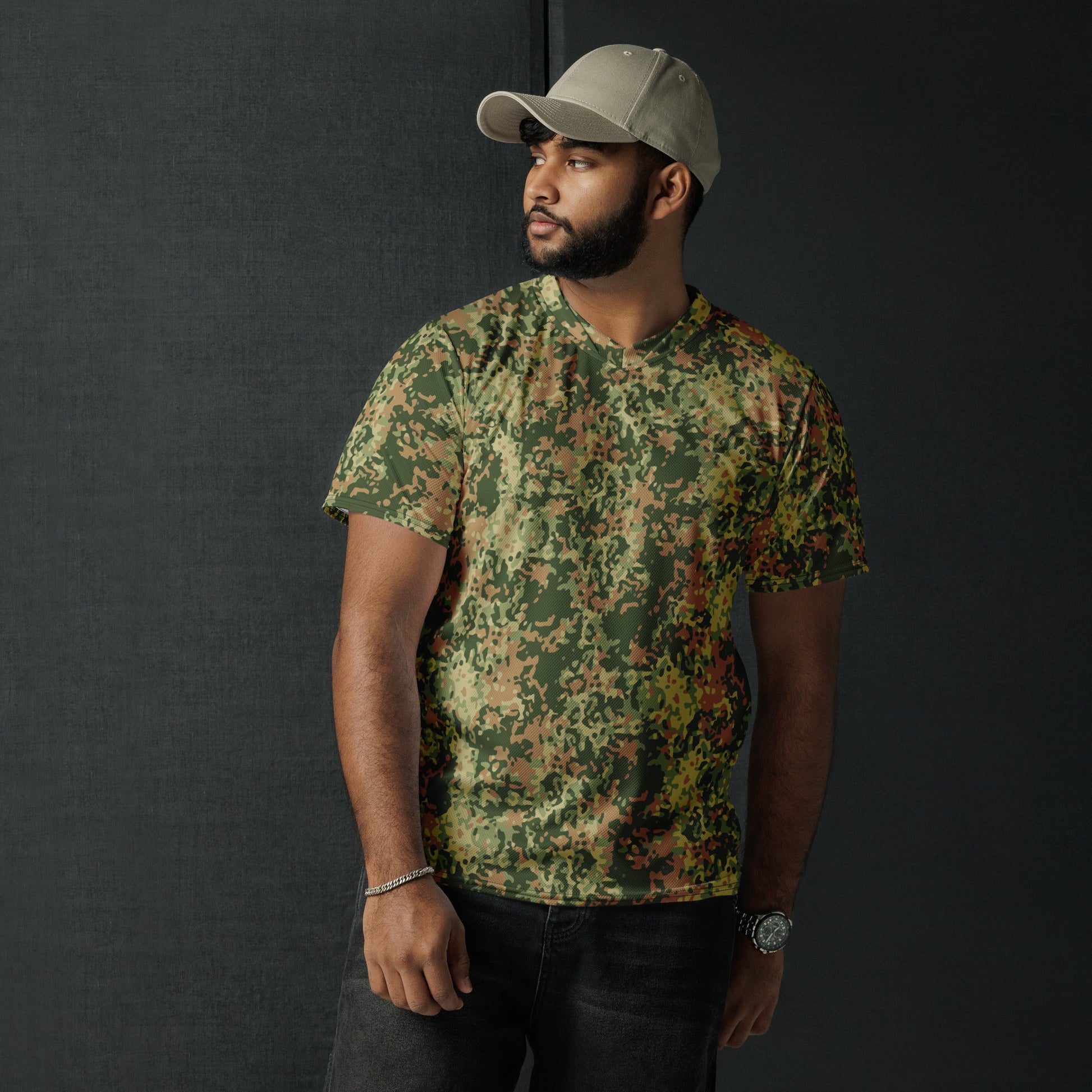 Dutch Fractal Multitone CAMO unisex sports jersey - Sports Jerseys