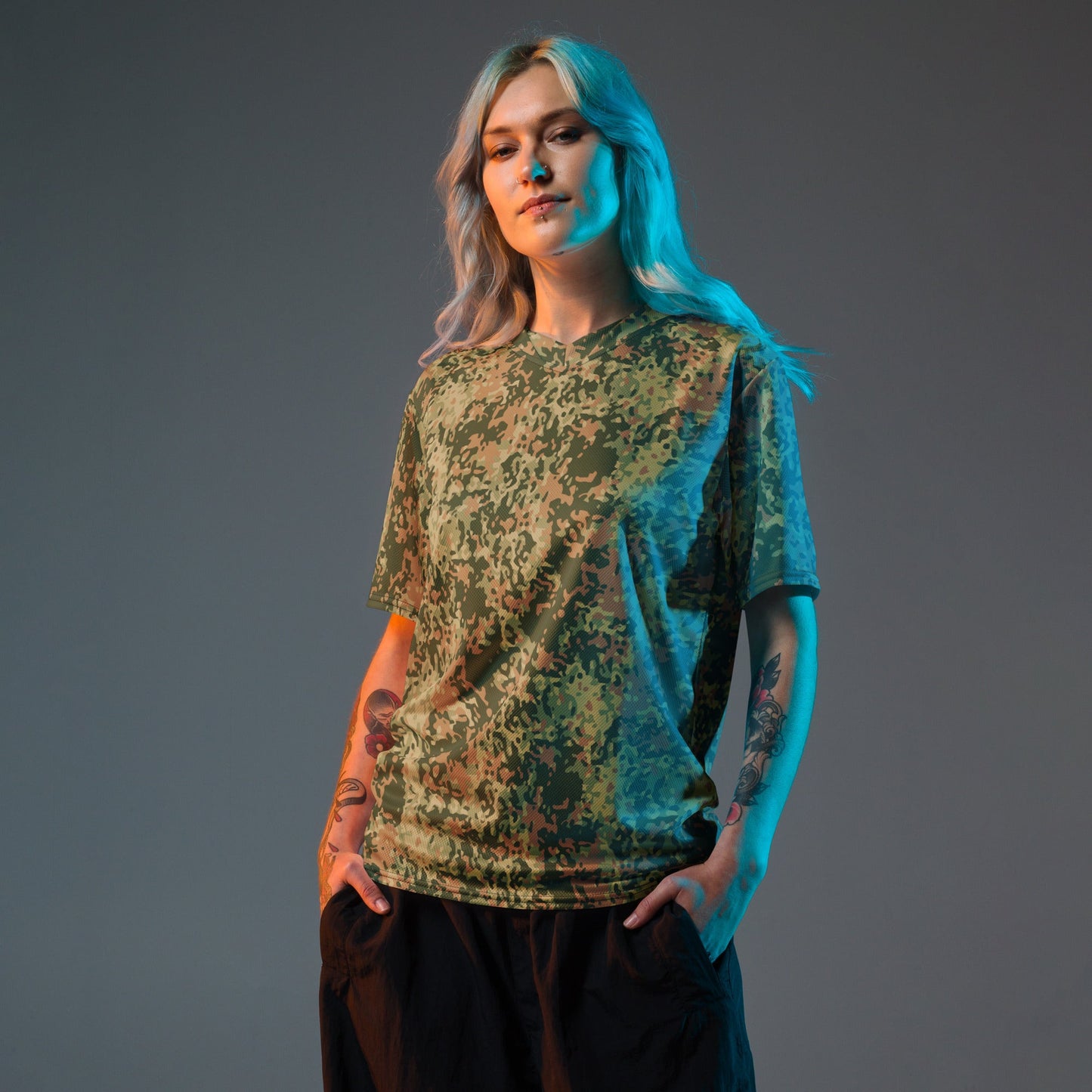 Dutch Fractal Multitone CAMO unisex sports jersey - Sports Jerseys