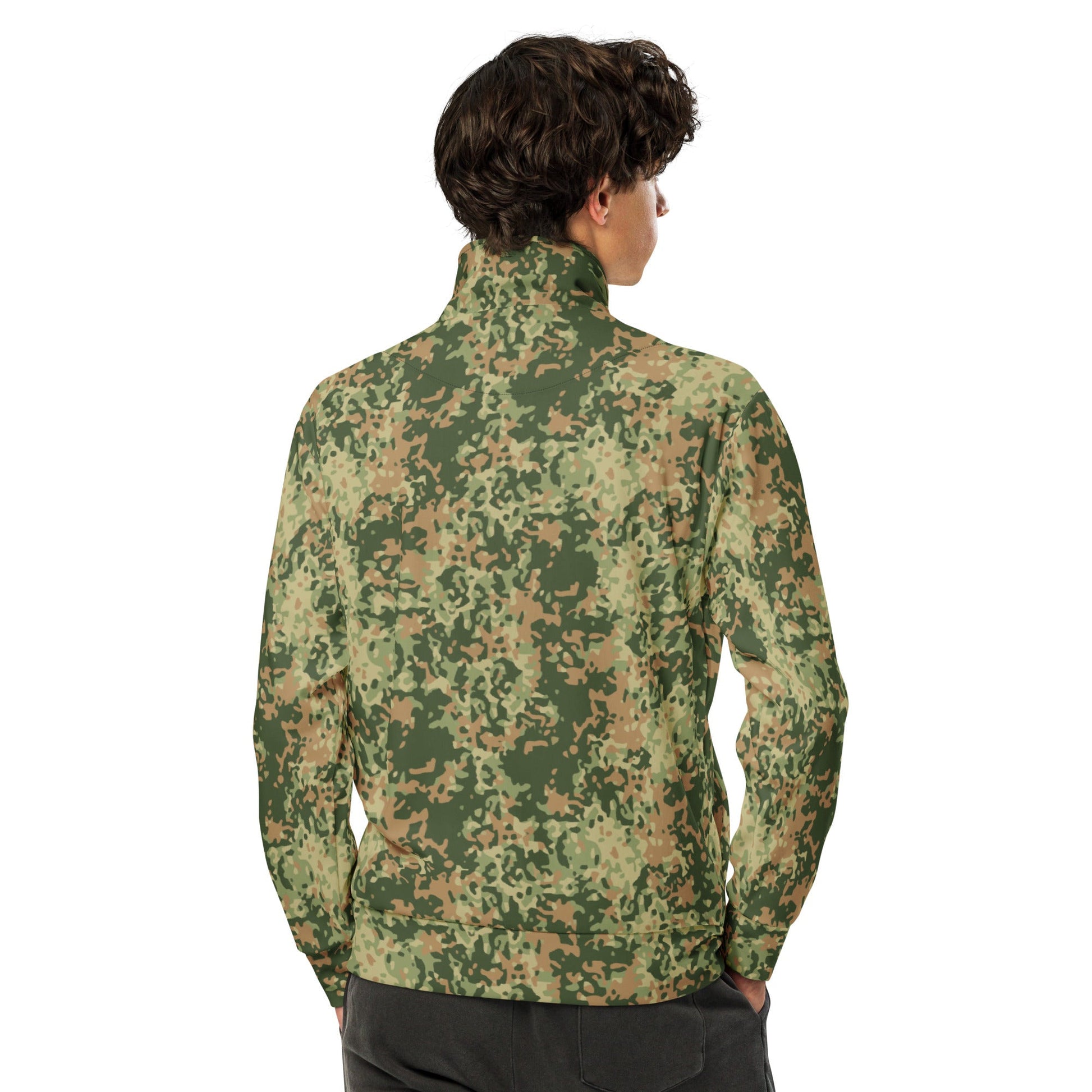 Dutch Fractal Multitone CAMO Unisex track jacket - Track Jackets