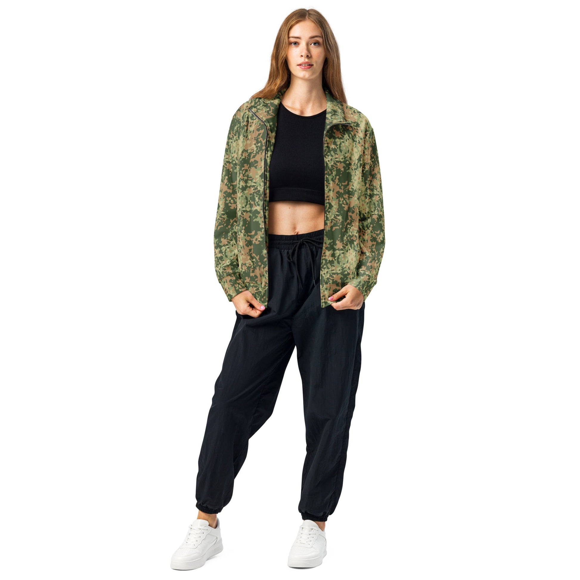 Dutch Fractal Multitone CAMO Unisex track jacket - Track Jackets