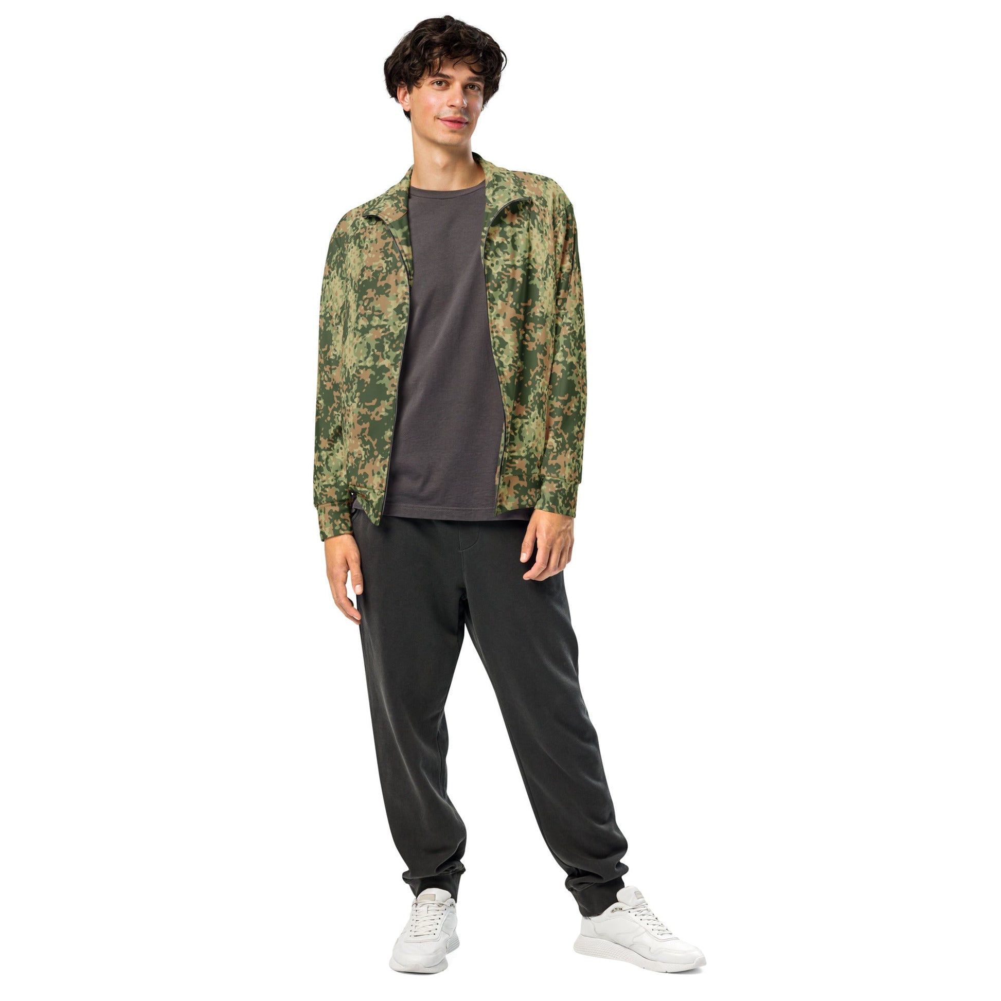 Dutch Fractal Multitone CAMO Unisex track jacket - Track Jackets