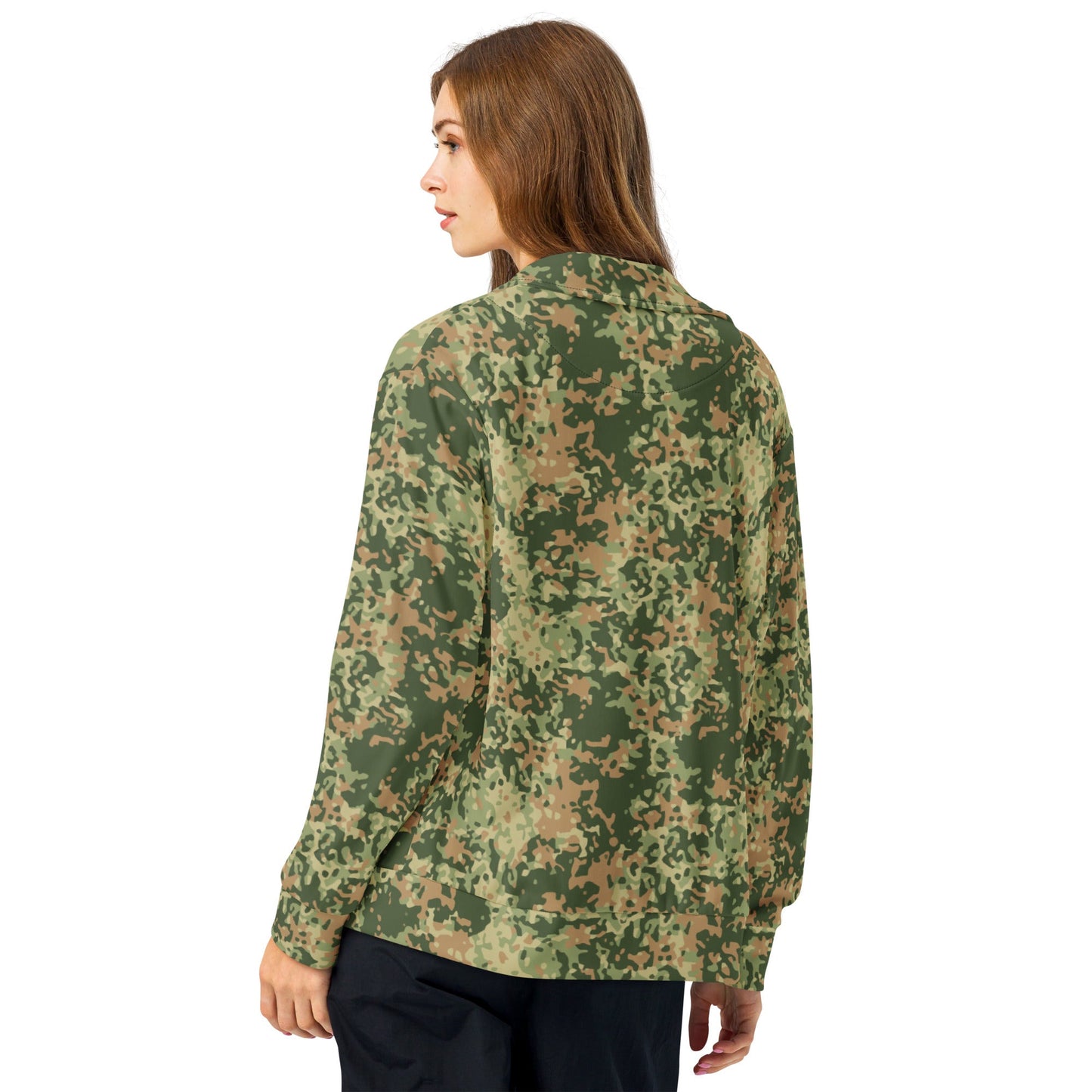 Dutch Fractal Multitone CAMO Unisex track jacket - Track Jackets