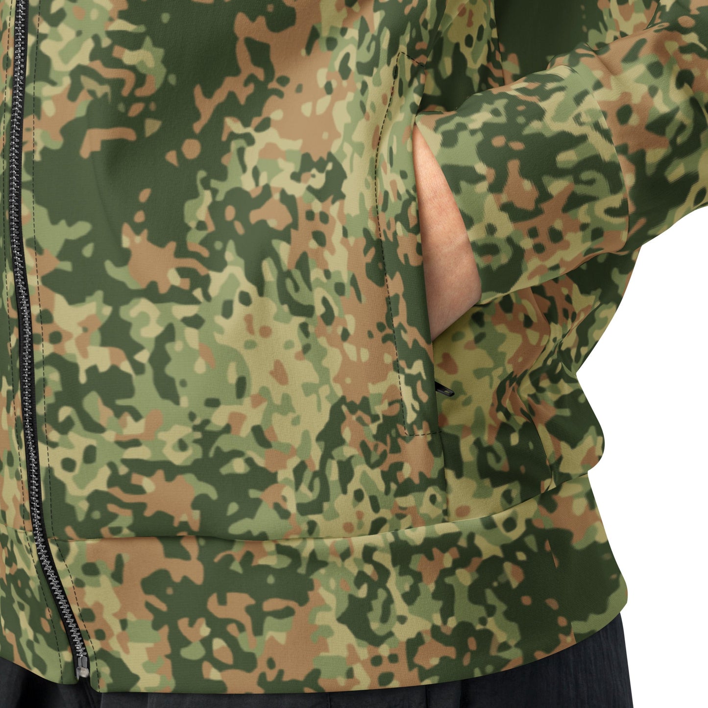 Dutch Fractal Multitone CAMO Unisex track jacket - Track Jackets