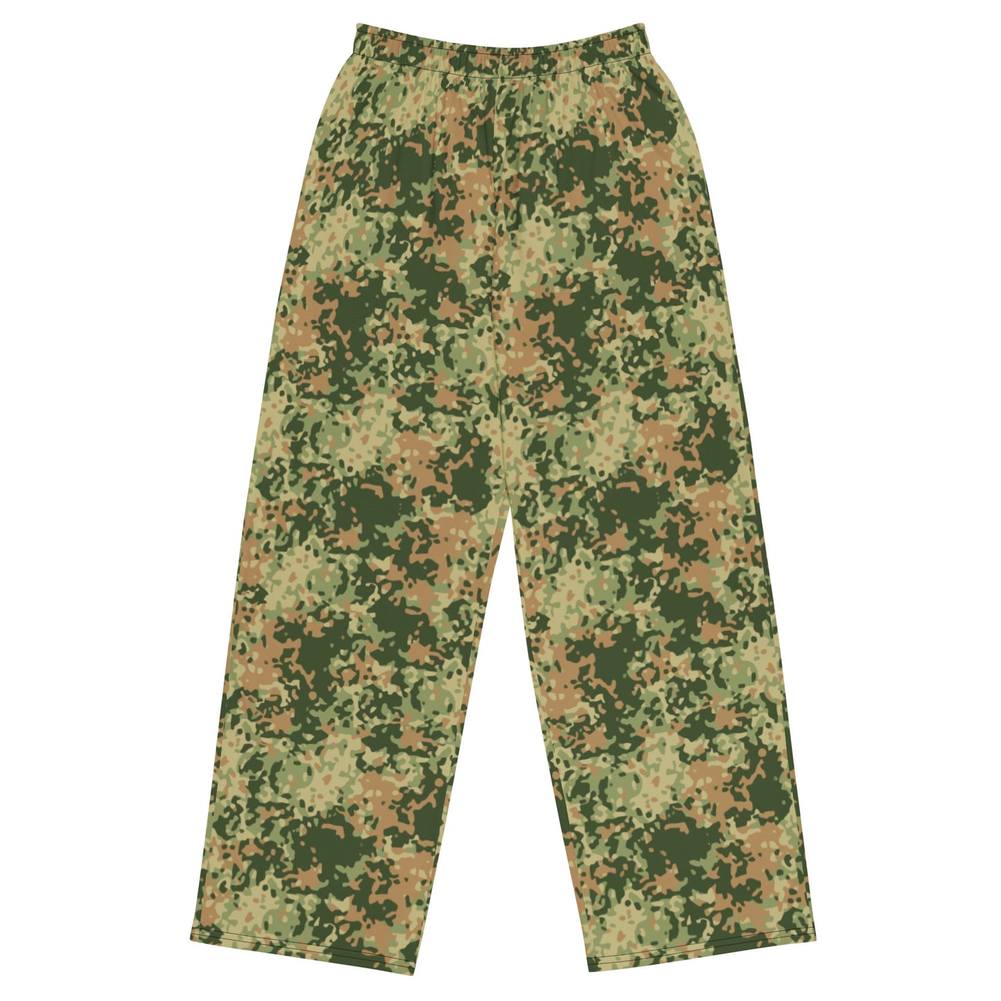 Dutch Fractal Multitone CAMO unisex wide-leg pants - 2XS - Wide-leg Pants