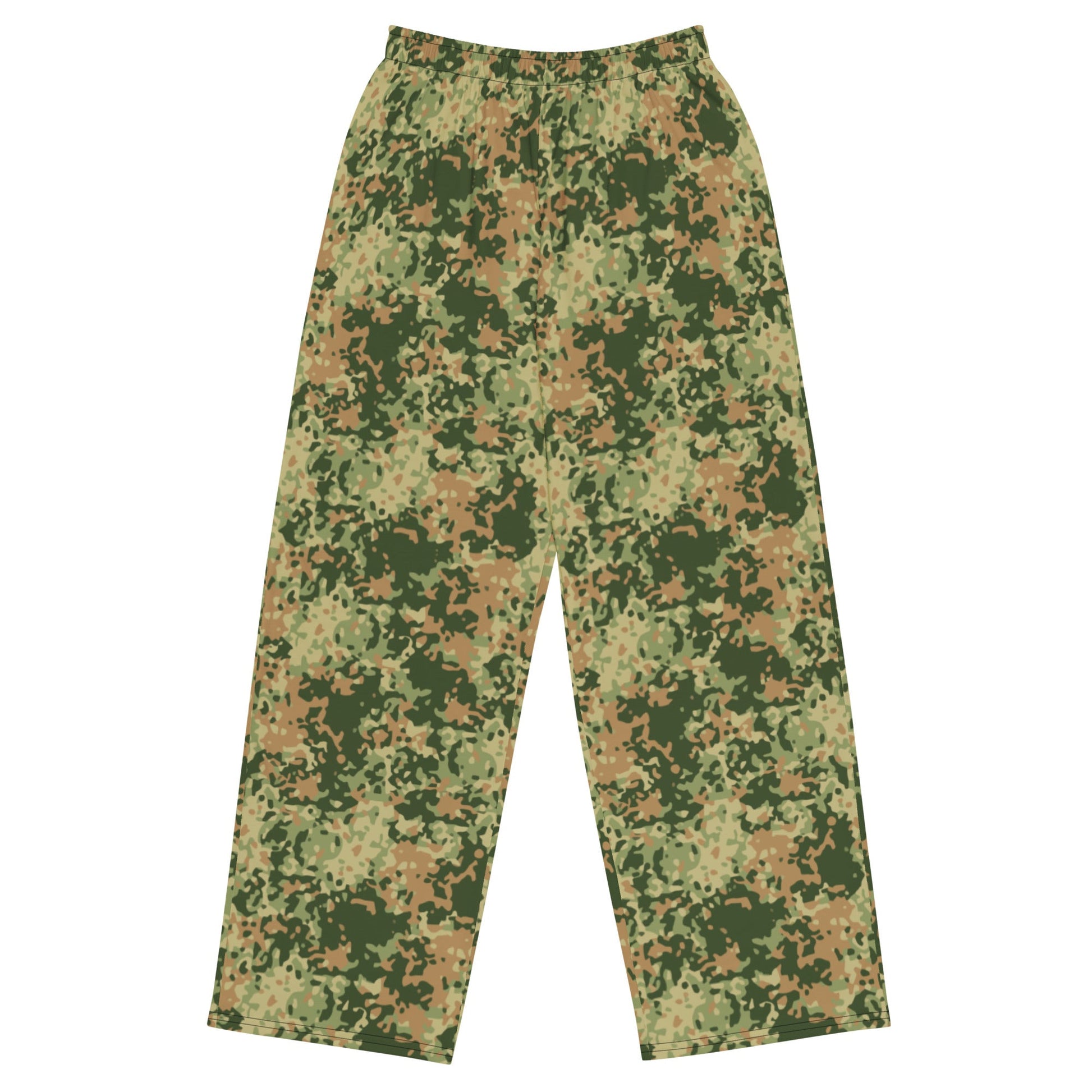 Dutch Fractal Multitone CAMO unisex wide-leg pants - 2XS - Wide-leg Pants