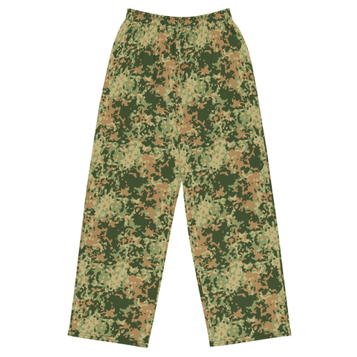 Fractal Dutch Multi-Terrain CAMO Unisex Wide-Leg Leisure Pants - 2XS - Pant