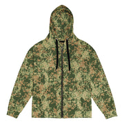 Fractal Dutch Multi-Terrain CAMO Unisex Zip Hoodie - 2XS