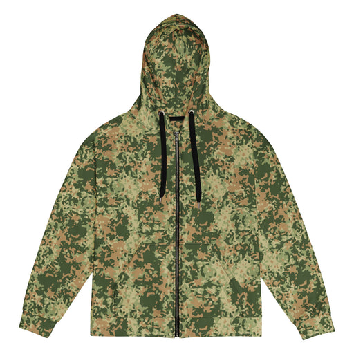 Fractal Dutch Multi-Terrain CAMO Unisex Zip Hoodie - 2XS