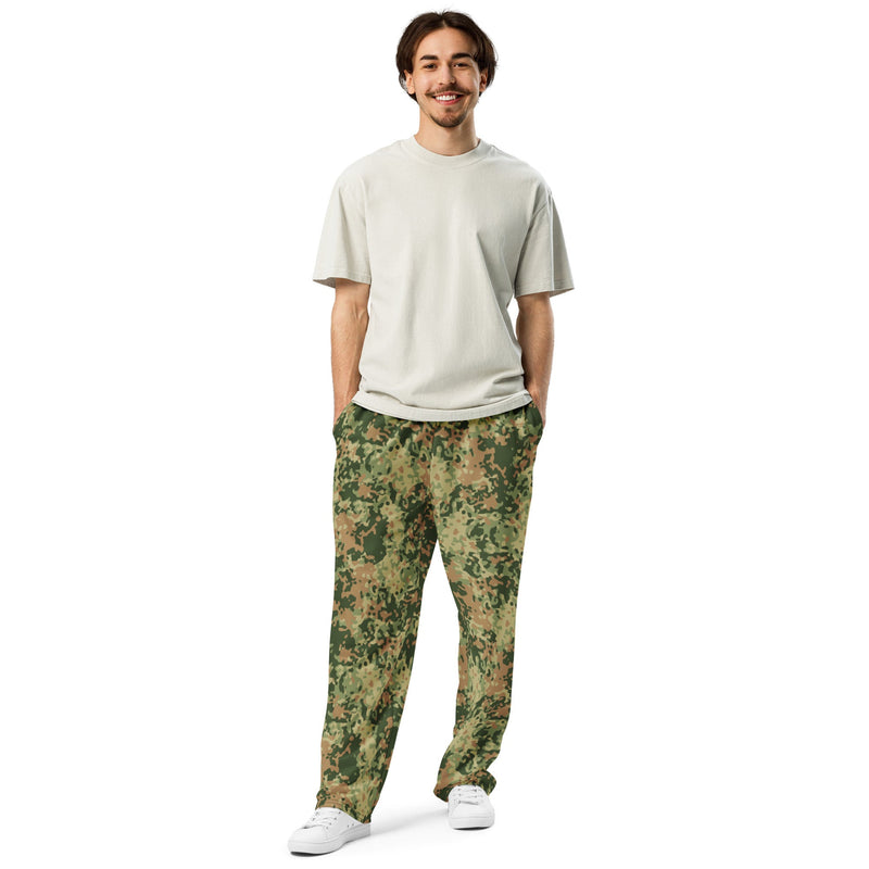 Fractal Dutch Multi-Terrain CAMO Unisex Wide-Leg Joggers
