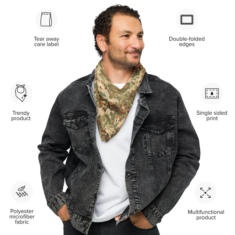 Fractal Dutch Arid CAMO Bandana - Head